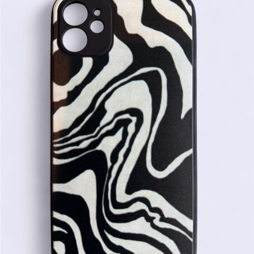 Zebra Pattern iPhone 11 Case – Matte Finish
